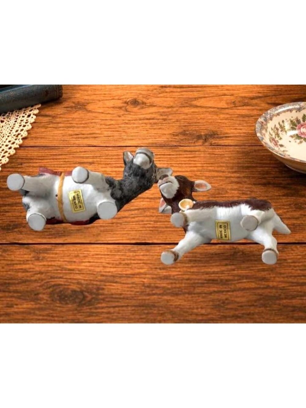 Gregory Perillo Sagebrush Kids Christmas Nativity Donkey Goat Burro Figurines - Picture 7 of 9